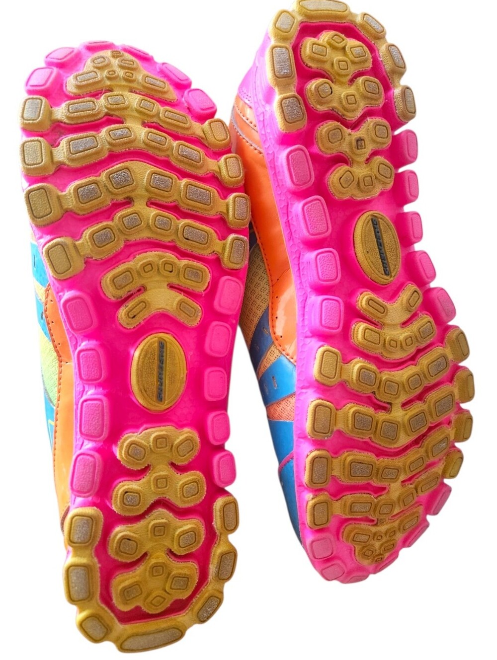 Skechers Rare Skech-Knit Flex Vibrant Multi-Color Bungee Slip On Sneakers Size 8 - Picture 9 of 12